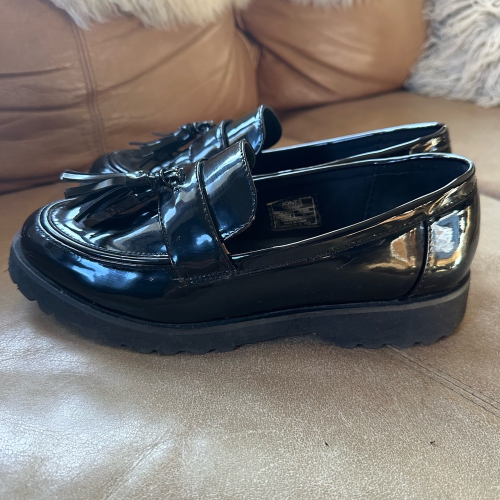 Jones New York Black Patent Loafer